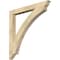 Ekena Millwork Thorton Traditional Rough Sawn Bracket, Douglas Fir, 4"W x 42"D x 42"H BKT04X42X42THR01RDF - alternate 1